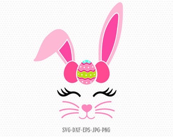 Download Easter Bunny face Svg Easter Svg Easter Bunny mouth teeth ...