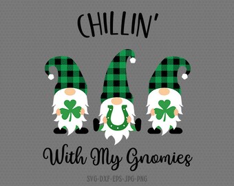 Hanging With My Gnomies Gnome Svg Christmas Gnomes Svg Etsy