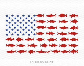 Download Fishing Flag Svg Etsy