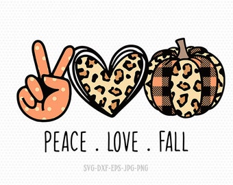 Fall In Love Svg Etsy