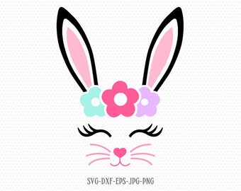 Download Easter Bunny face Svg Easter Svg Easter Bunny mouth teeth ...
