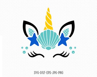 Free Free 276 Unicorn Mermaid Princess Svg Free SVG PNG EPS DXF File