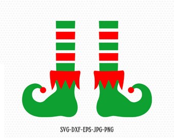 Elf Legs Svg Etsy