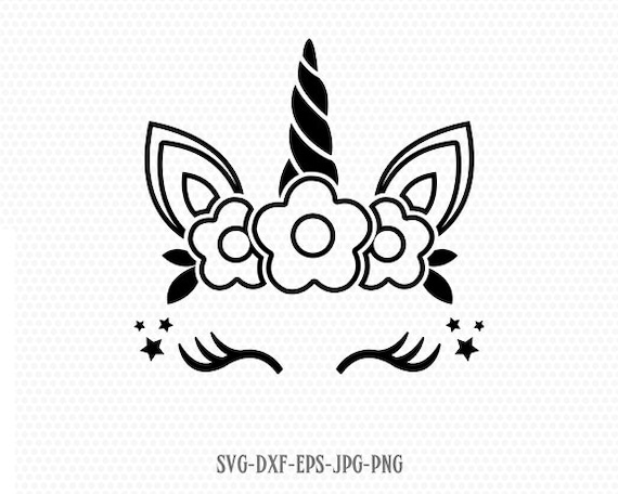 Download Unicorn Svg Unicorn Eyelashes Unicorn Birthday Svg Magical Etsy