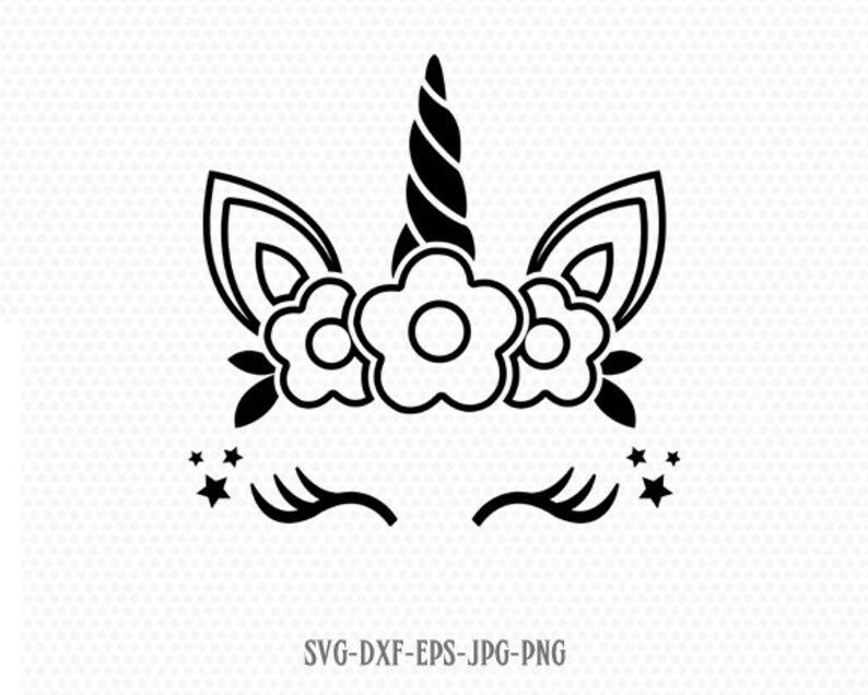 Download Unicorn svg unicorn eyelashes unicorn birthday svg Magical ...