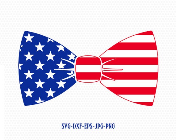 Download Patriotic Bow Tie Svg Fourth Of July Svg 4th Of July Svg Etsy