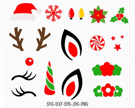 Download Christmas unicorn svg Unicorn kit svg Unicorn SVG ...