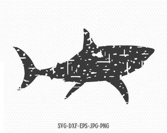Download Distressed Shark Svg Shark SvgBaby Shark svg cute shark | Etsy