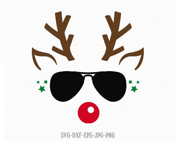 Download Cute Reindeer SVG Coolest Reindeer svg Boy Reindeer | Etsy