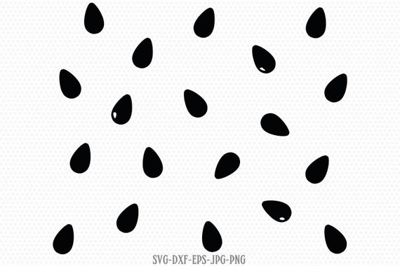 Download Watermelon seeds svg Watermelon svg seeds svg Watermelon ...