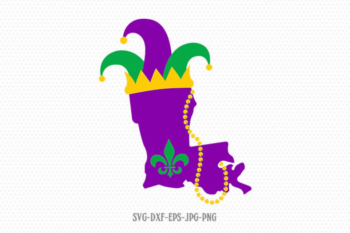 mardi gras svg files free