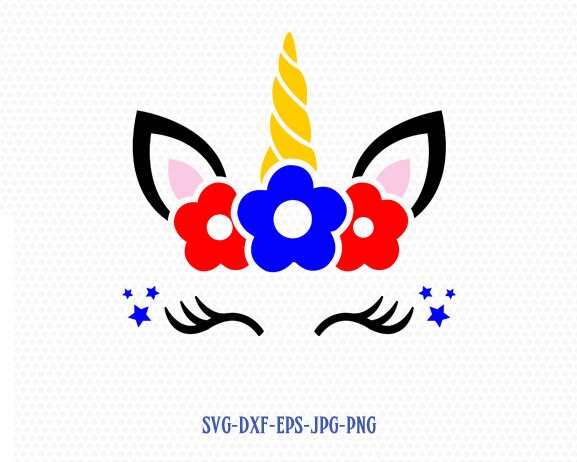 Download Patriotic unicorn svg Magical svg 4th of July unicorn svg ...