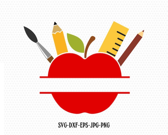 Download Apple Monogram Svg Teacher Svg Apple Svg Teacher Monogram | Etsy
