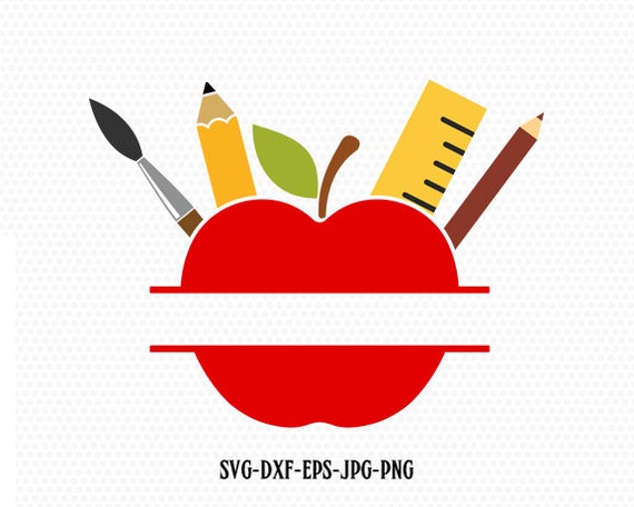 Download Apple Monogram Svg Teacher Svg Apple Svg Teacher Monogram ...
