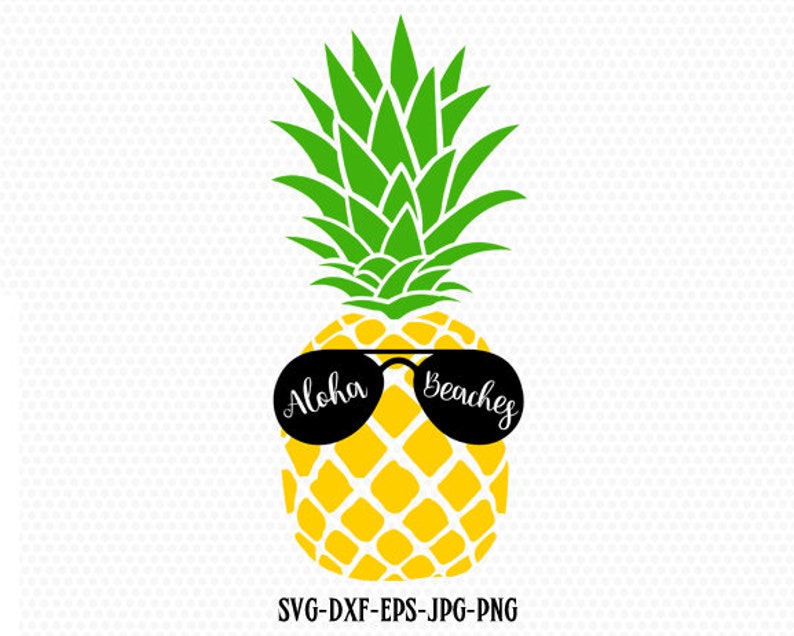 Download Pineapple Svg Aloha Svg Summer Svg Beach Svg Vacation Etsy