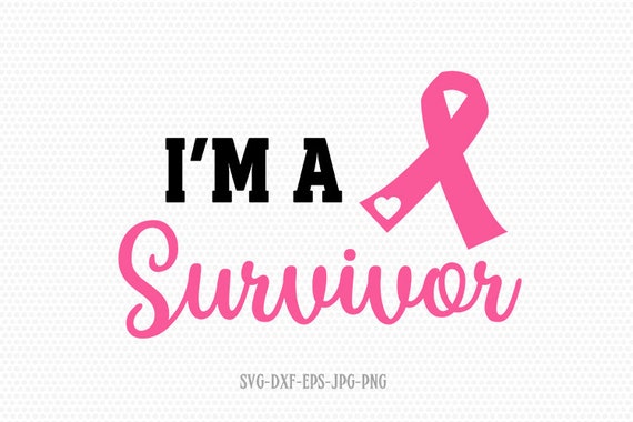 Cancer Ribbon Cancer Svg Breast Cancer Ribbon Svg Breast Etsy