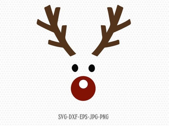 Download Cute reindeer Reindeer svg Christmas svg deer svg | Etsy