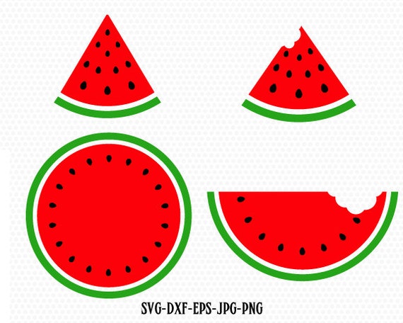 Download Watermelon clip art watermelon SVG Summer Svg Beach Svg | Etsy