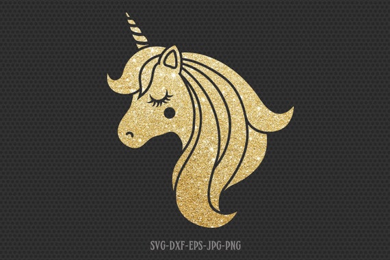 Download Unicorn Svg Unicorn Clipart Unicorn Head Svg Unicorn Etsy
