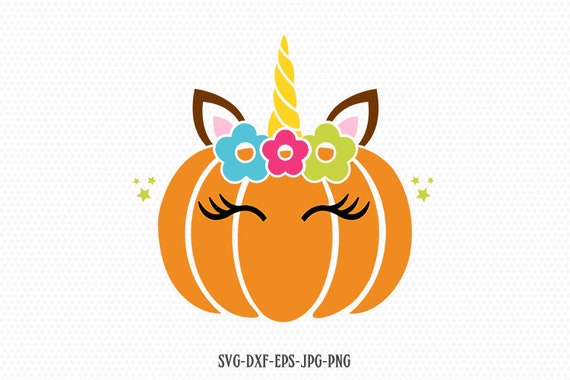 Download Pumpkin Unicorn Svg Unicorn Svg Unicorn Birthday Svg Etsy