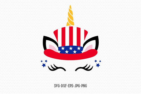 Download Mericorn Svg Unicorn Svg Patriotic Unicorn Svg 4th Of July Etsy PSD Mockup Templates