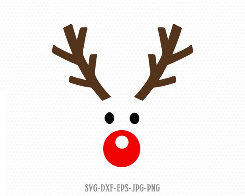 Download Cute reindeer Reindeer svg Christmas svg deer svg | Etsy
