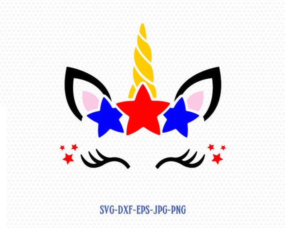 Download Patriotic Unicorn Svg Magical Svg 4th Of July Unicorn Svg Etsy PSD Mockup Templates