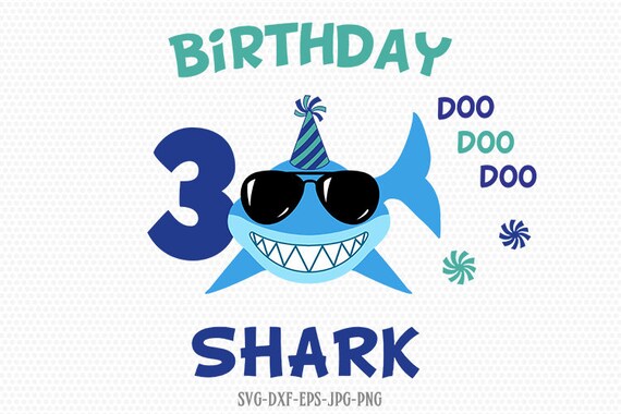 Download Clip Art Shark Kids Svg Svg Files Cricut Cut File Birthday Boy Svg Shark Birthday Svg 4th Birthday Shark Svg Shark Doo Doo Svg Fourth Birthday Art Collectibles