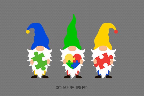 Download Autism Gnomes Svg Autism Svg Autism Clipart Autism Puzzle Etsy