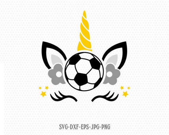 Download Free Unicorn Svg Unicorn Eyelashes Unicorn Soccer Svg Unicorn Etsy SVG Cut Files