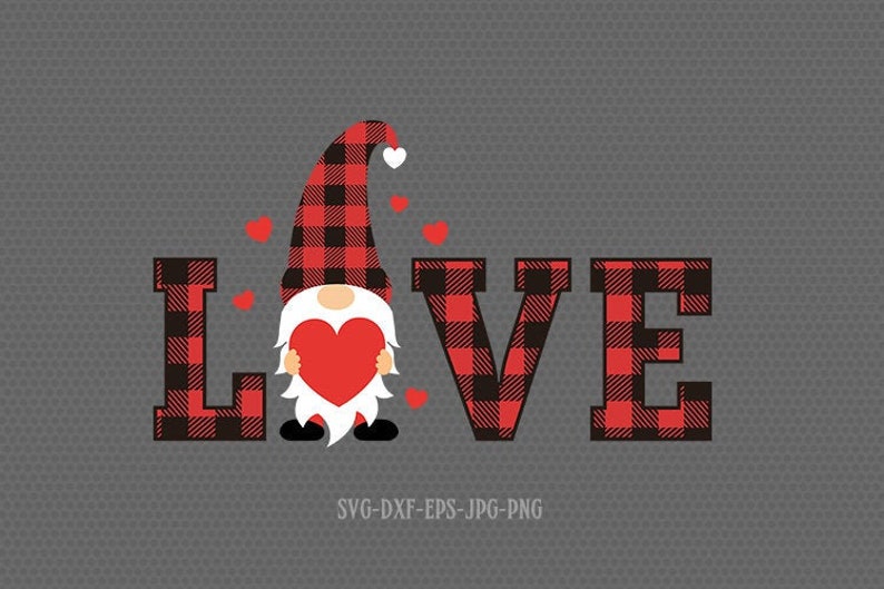 Download Valentines gnomes SVG Valentines Day SVG Love SVG gnomes ...