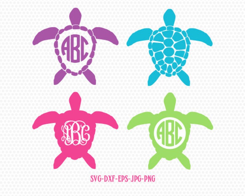 Download Sea Turtle SVG Sea Turtle Monogram frames SVG Sea Turtle ...