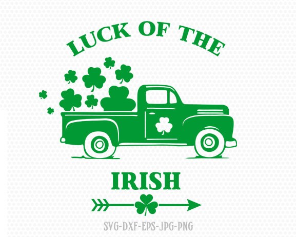 Download St Png Truck With Shamrock Svg Patrick S Truck Svg Silhouette Clover Svg Patrick S Day Svg Lucky Truck Svg St Cut File Cricut Dxf Craft Supplies Tools Card Making Stationery Delage Com Br