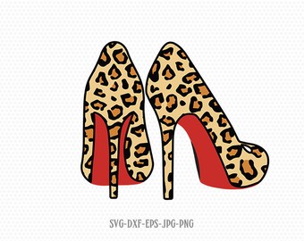 leopard print peep toe heels