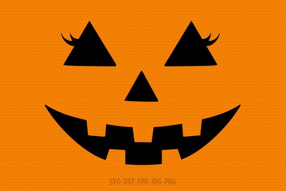 Pumpkin Scary Face Svg Fall Svg Pumpkin Svg Halloween Svg | Etsy