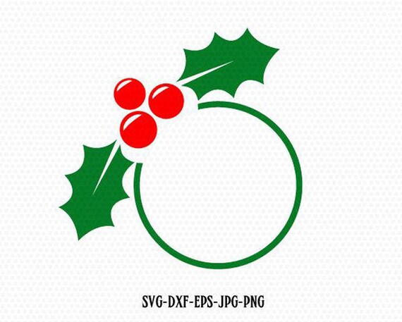 Download Christmas Holly Leaf Monogram Svg Holly Svg Monogram Etsy 3D SVG Files Ideas | SVG, Paper Crafts, SVG File