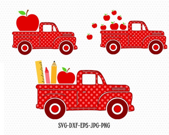 Download Back To School Vintage Car Truck Svg Teacher Svg Back To Etsy