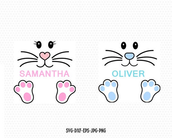 Download Bunny Svg Easter SvgBoy Girl Cute Easter Bunny Svg Easter ...