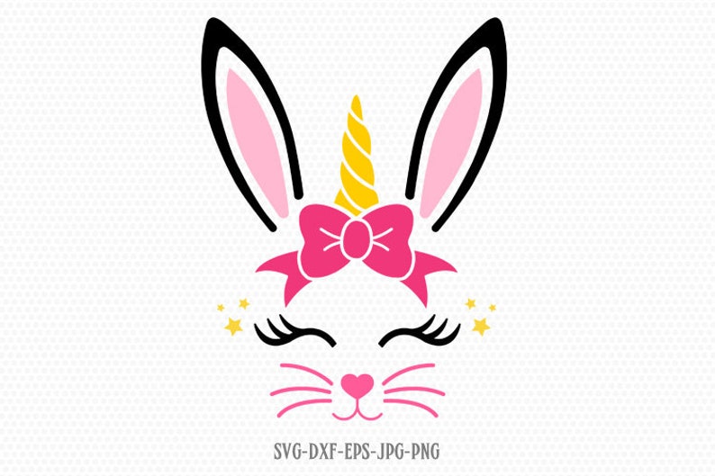 Download Bunny unicorn svg files easter unicorn svg easter bunny ...