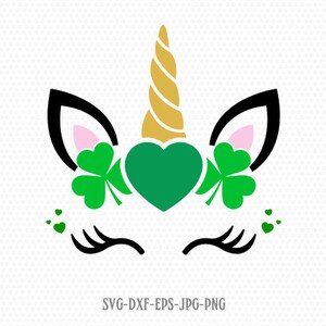 Download St Patrick S Day Unicorn Svg Unicorn Svg St Etsy