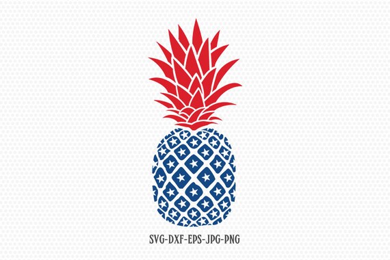 Download Pineapple Usa 4th Of July Svg Pineapple Svg Fourth Of July Etsy