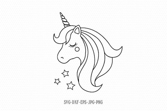 Download Unicorn Svg Unicorn Clipart Unicorn Head Svg Unicorn Etsy 3D SVG Files Ideas | SVG, Paper Crafts, SVG File