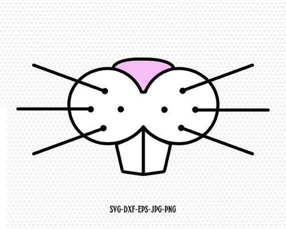 Download Easter Bunny face Svg Easter Svg Easter Bunny mouth teeth ...