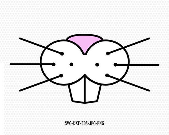 Download Easter Bunny face Svg Easter Svg Easter Bunny mouth teeth ...