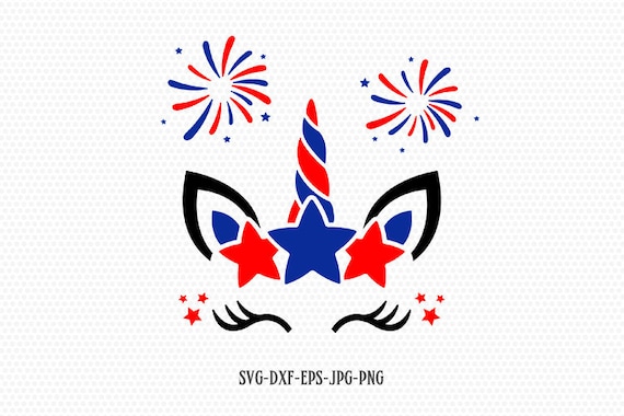 Download Mericorn Svg Unicorn Svg Patriotic Unicorn Svg 4th Of July Etsy