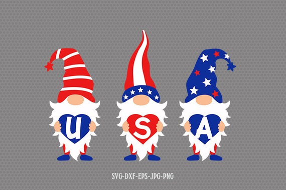 Download 4th Of July Gnomes Svg Patriotic Gnomes Svg Gnomes Svg 4th Etsy