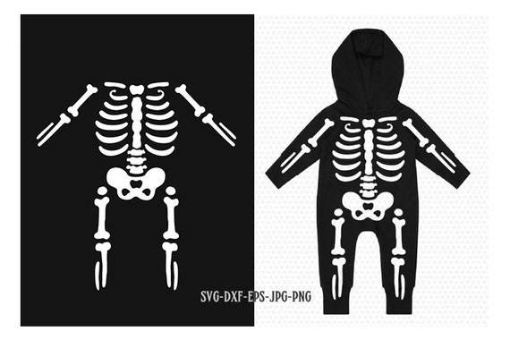 Download Skeleton Svg Halloween Skeleton Baby Costume Svg Halloween Etsy