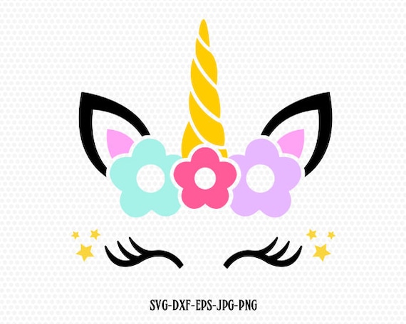 Download Unicorn Svg Unicorn Eyelashes Unicorn Birthday Svg Magical Etsy