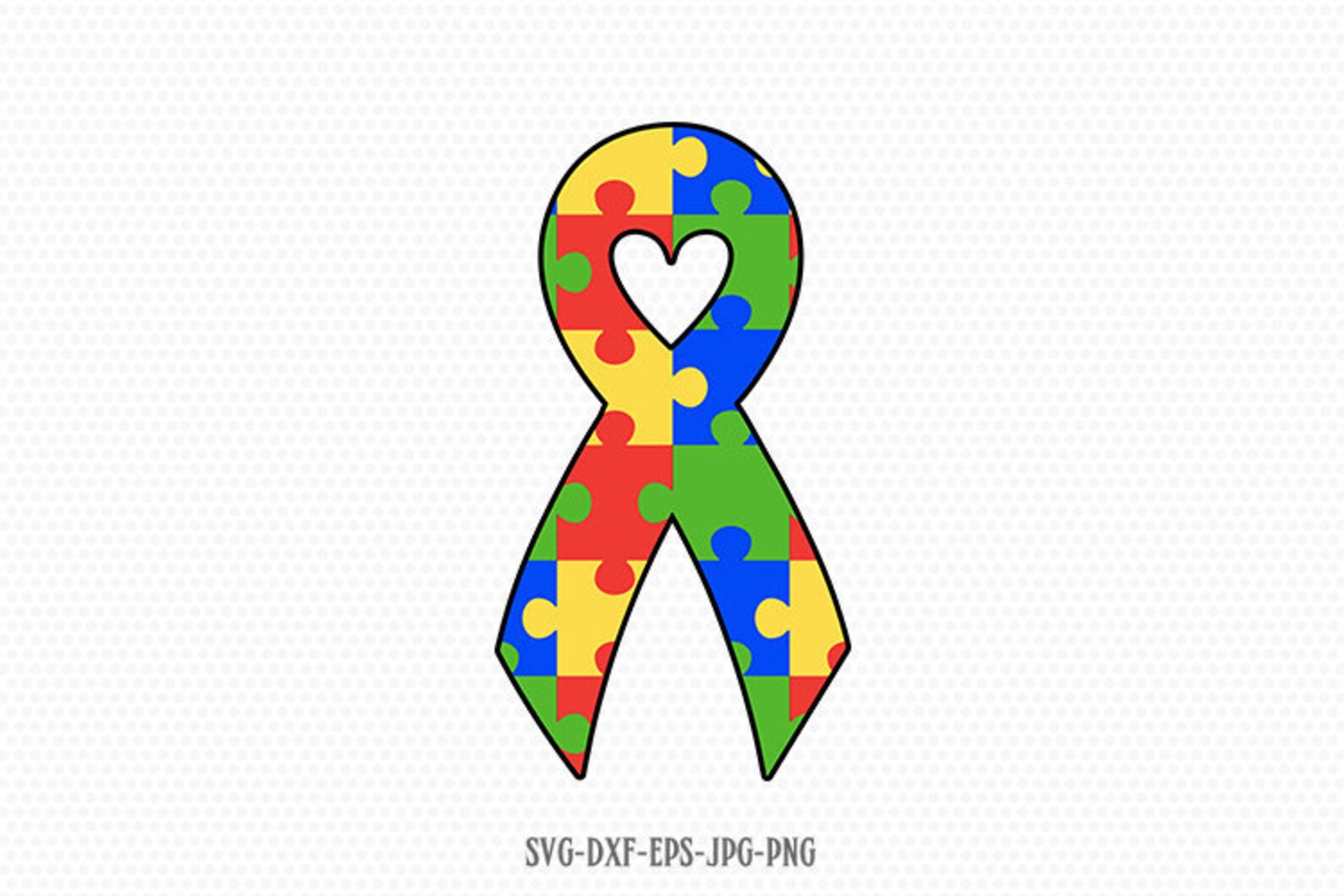 Autism Awareness Ribbon svg Autism svg Autism Puzzle svg | Etsy
