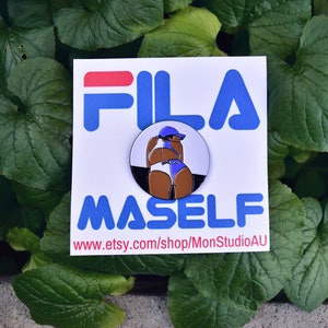 FILA MASELF Soft Enamel Lapel Pin